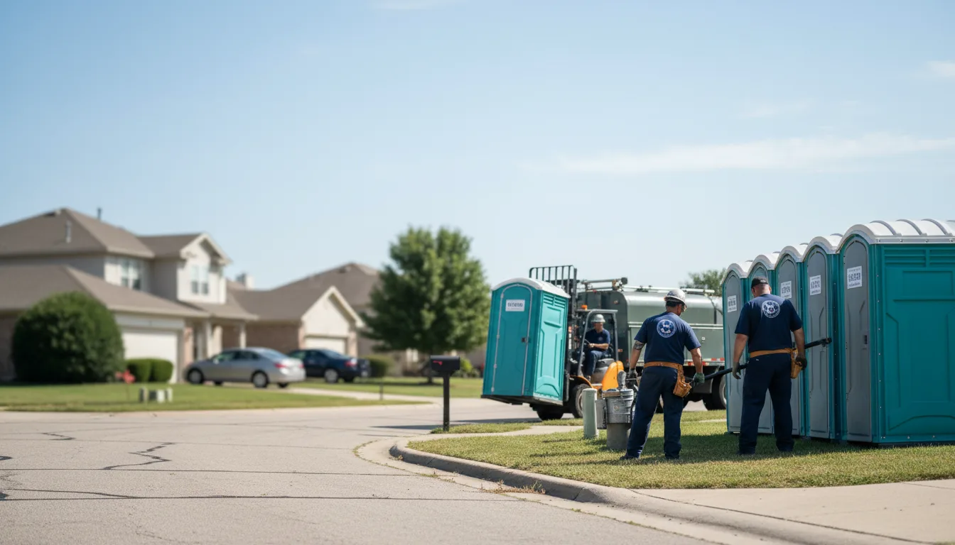 Porta Potty Rental in Moorestown, NJ near me